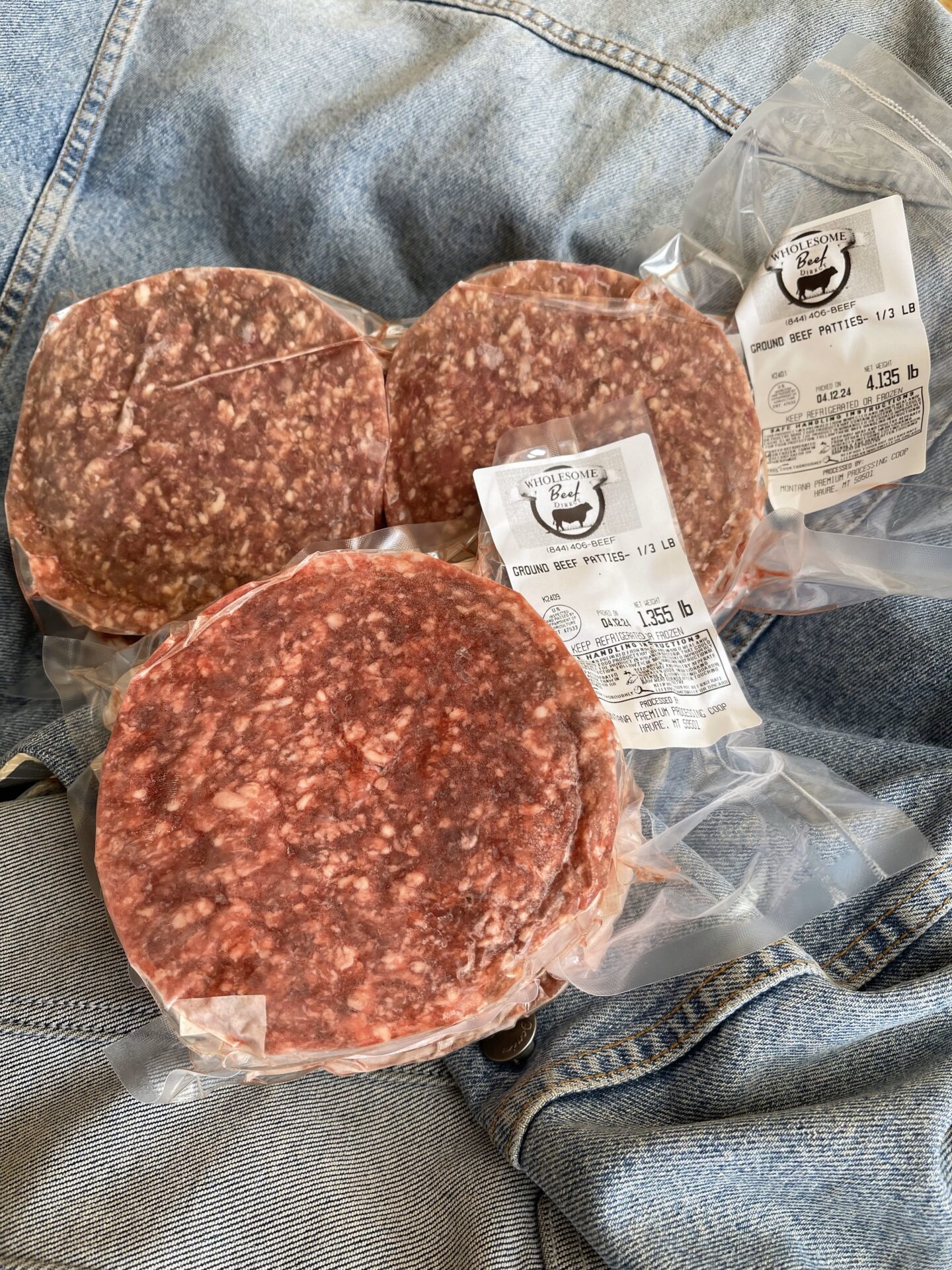 12) Burger Patties 4/pkg